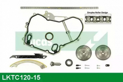 LUCAS ENGINE DRIVE lktc12015 -  Комплект цели привода распредвала